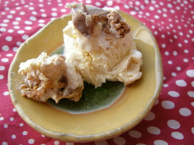 ティムタムでキャラメルアイスクリームの写真