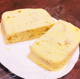 材料3つ!おから蒸しケーキ♡