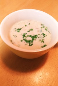 胡麻たっぷりキノコ豆乳スープ