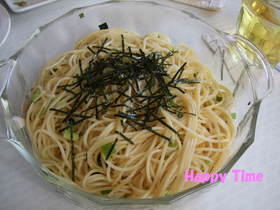 あの永谷園CMパスタをちょっとアレンジ♡