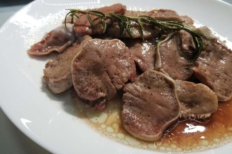 割安で贅沢な酒の当て 豚タン レシピ 作り方 By 超深づめ クックパッド