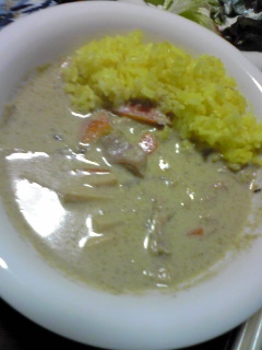 辛!辛!辛ぁーい!グリーンカレー♪