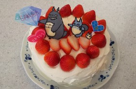 2018/12/2誕生会のケーキ