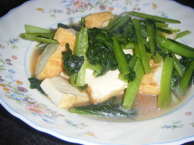 小松菜の中華炒めの写真