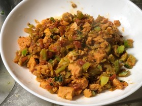 ダイエット中に♪高野豆腐チキンライス