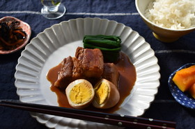 豚の味噌角煮