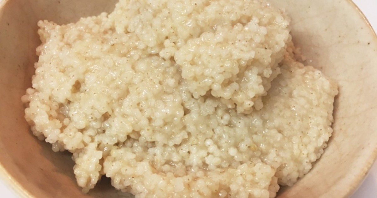 保温鍋で炊く雑穀 もちあわ きび ひえ レシピ 作り方 By ぽぽりん クックパッド 簡単おいしいみんなのレシピが353万品