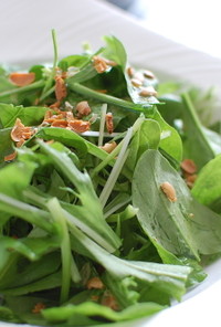 豆菓子のグリーンサラダ