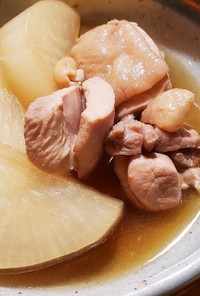 鶏と大根の煮物