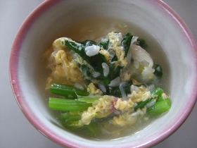 鶏と卵の雑炊