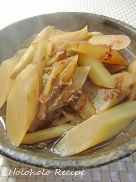 ウドのおかか煮