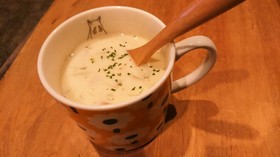 体ぽかぽか♪たっぷり野菜の豆乳みそスープ