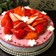 苺のレアチーズケーキ♡冷凍いちごで簡単！