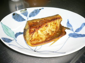 簡単!塩さばのカレー粉ムニエル
