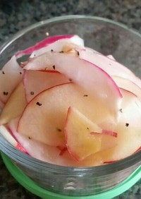 りんご酢de かぶとりんごのサラダ
