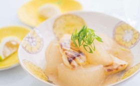 鯛と大根の柚子あんかけ