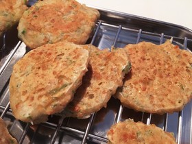 離乳食 納豆としらすのおやき