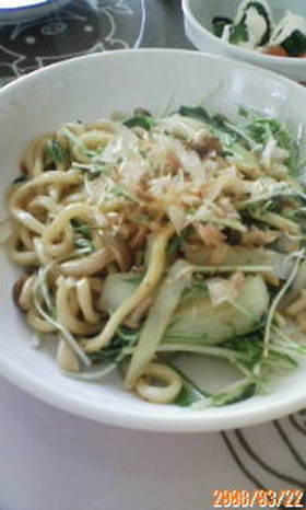 ハリハリ焼きうどん