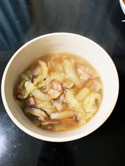 簡単☆白菜とベーコンのスープの写真
