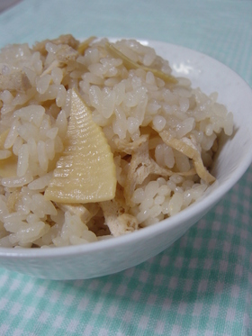 うちの✿たけのこご飯