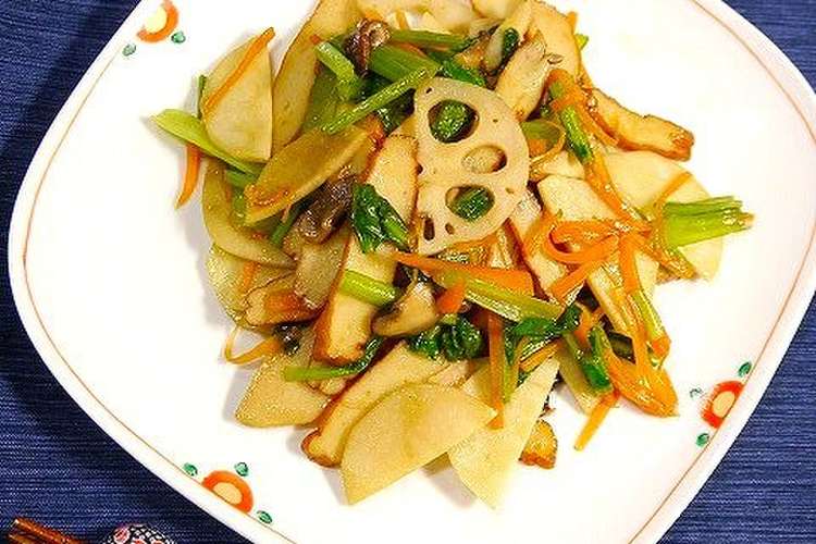 簡単 里芋蓮根小松菜のけんちん炒め レシピ 作り方 By だんどり亭 クックパッド 簡単おいしいみんなのレシピが354万品