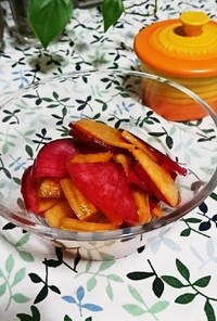 紅大根と柿の赤いサラダ☆