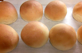 ほんのりメープル味☆丸パン