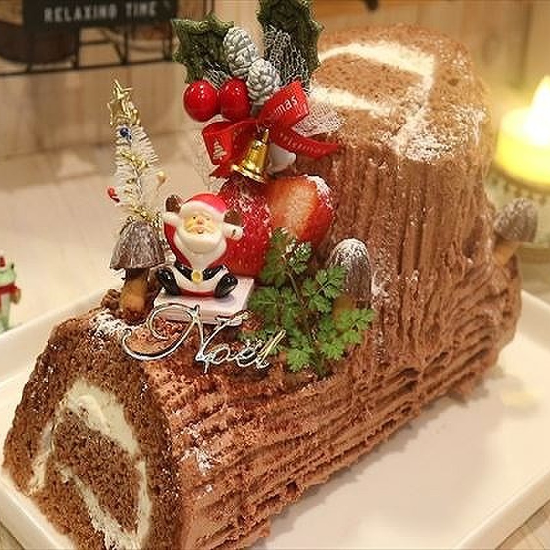 ヴァローナ ブッシュドノエル型 ケーキの型 ブッシュドノエル