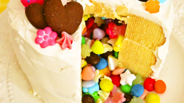 パーティーに 簡単 サプライズケーキ レシピ 作り方 By Hirokoh クックパッド