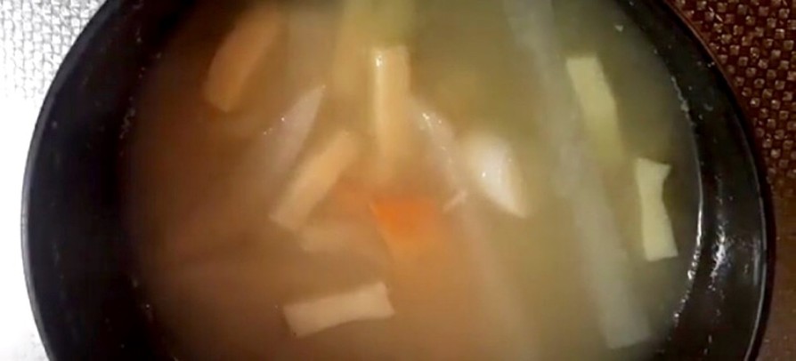 ヨーグルト味噌汁の画像