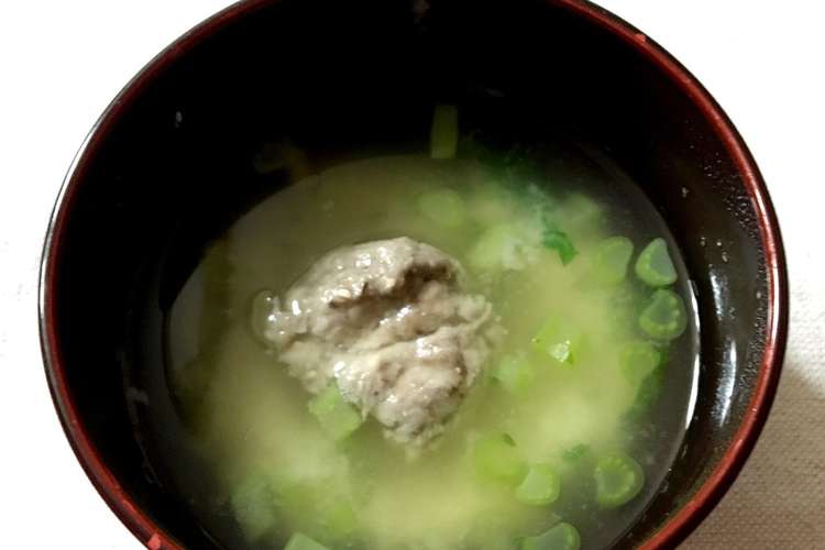 自然薯と大根葉のお味噌汁 レシピ 作り方 By Akisan1006 クックパッド 簡単おいしいみんなのレシピが358万品