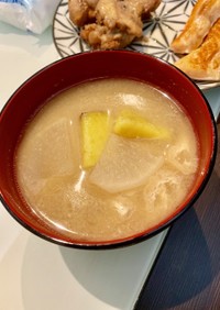 さつま芋の味噌汁