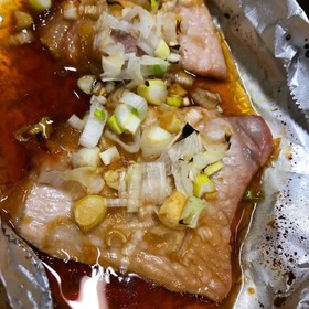 豚ロースの生姜風味甘醤油焼き(簡単♪)