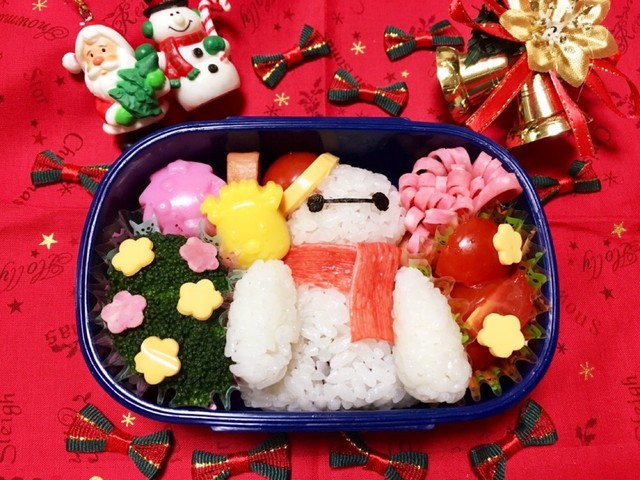 キャラ弁 ベイマックス クリスマス レシピ 作り方 By ａmimadｅ クックパッド 簡単おいしいみんなのレシピが349万品