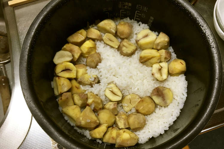 思い出の味 栗ご飯 レシピ 作り方 By 裏 日刊はまの食卓 クックパッド 簡単おいしいみんなのレシピが365万品