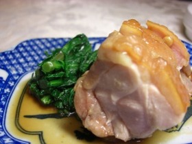 柔らかチキンのこってり和風味