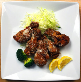 手羽元のピリ辛揚げ(ヤンニョムチキン)
