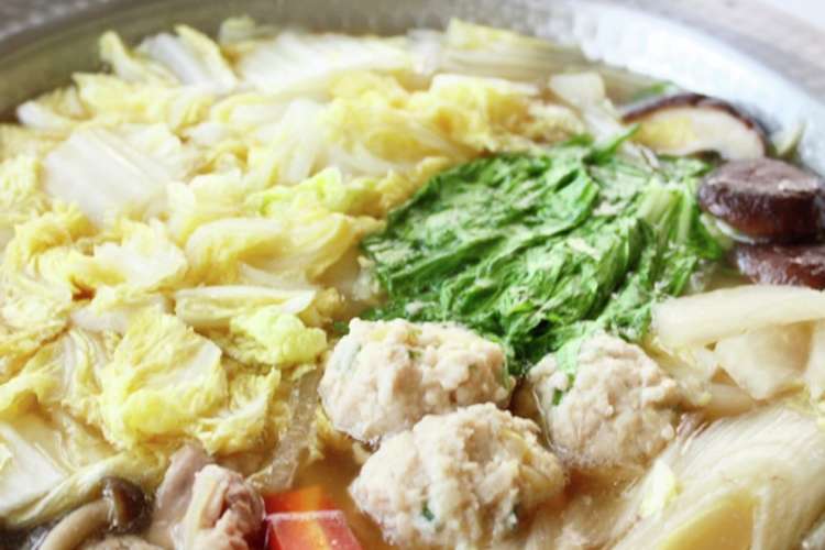 鍋の素不要 鶏がらだしで 鶏鍋 とり鍋 レシピ 作り方 By Mieuxkanon クックパッド 簡単おいしいみんなのレシピが376万品