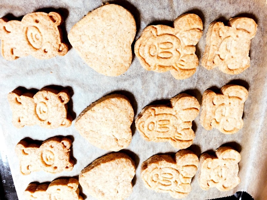 バリバリおいしい全粒粉クッキーの画像
