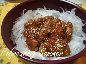 豚ヒレ肉のゴマみそ炒め☆新たまねぎ添え