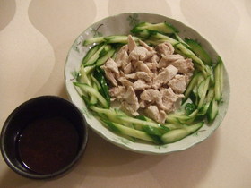 我が家の中華♪棒棒鶏
