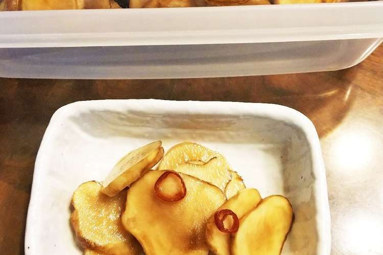 菊芋の漬物 血糖値の上昇を緩やかに レシピ 作り方 By クローバー39 クックパッド 簡単おいしいみんなのレシピが376万品