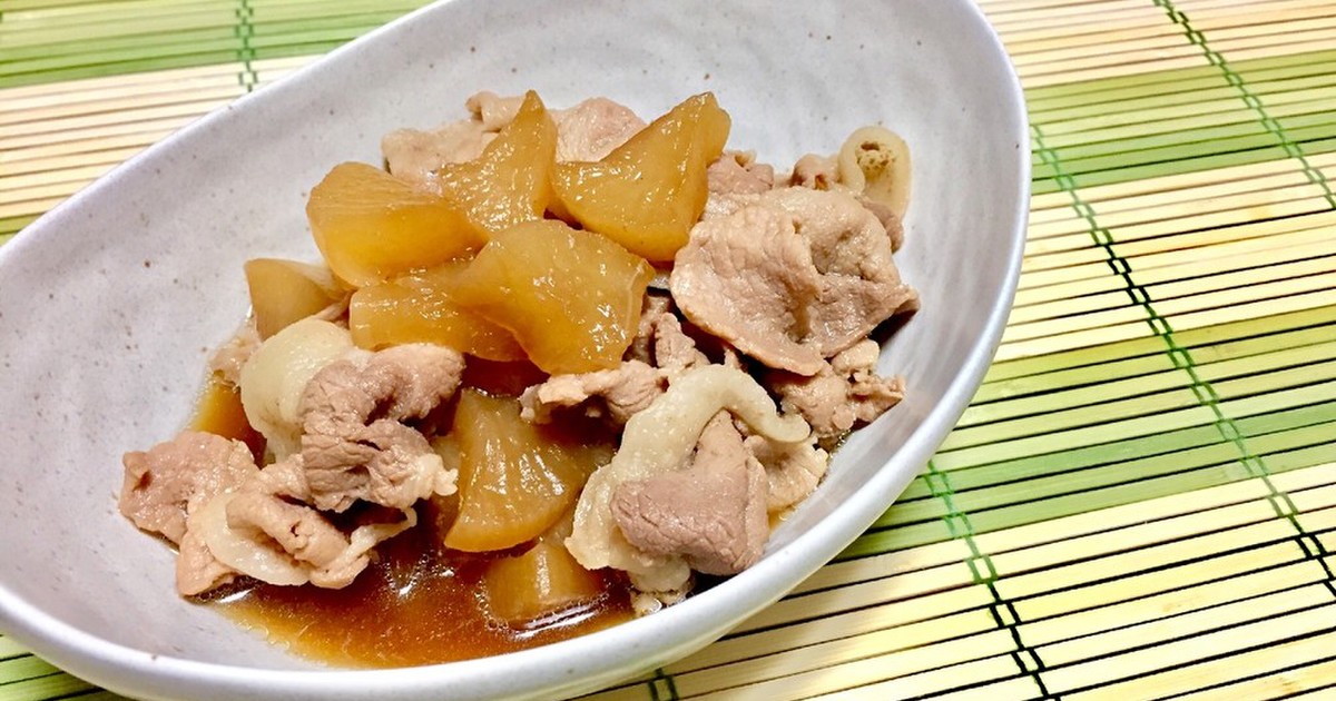 時短＊豚肉と大根の煮物（豚バラ大根） by perinco 【クックパッド】 簡単おいしいみんなのレシピが351万品