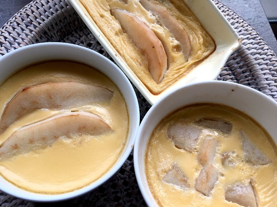 グルテンフリーの洋梨クランベリークリスプのレシピ