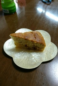 バナナキャラメルケーキ