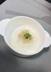 離乳食中期❀納豆レシピ例