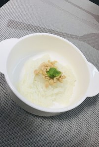 離乳食中期❀納豆レシピ例