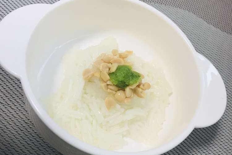 離乳食中期 納豆レシピ例 レシピ 作り方 By はるママ419 クックパッド 簡単おいしいみんなのレシピが358万品