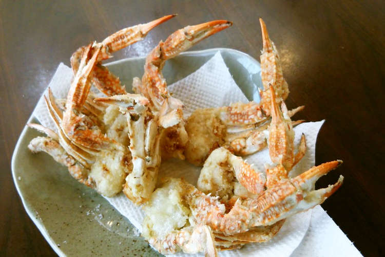 ワタリガニの唐揚げ レシピ 作り方 By いくおっちゃん クックパッド 簡単おいしいみんなのレシピが373万品