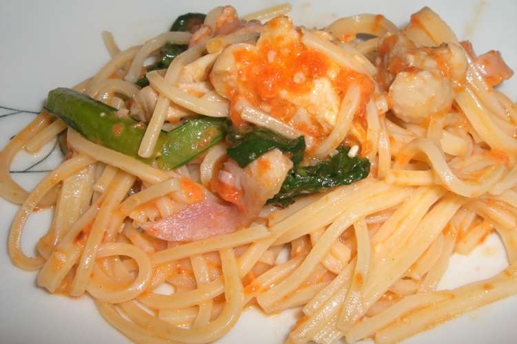 アレルギーでも なんちゃってトマトパスタ レシピ 作り方 By あめあがれ クックパッド 簡単おいしいみんなのレシピが357万品